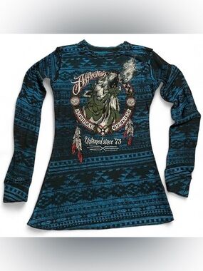 Affliction Reversible Long Sleeve Thermal
